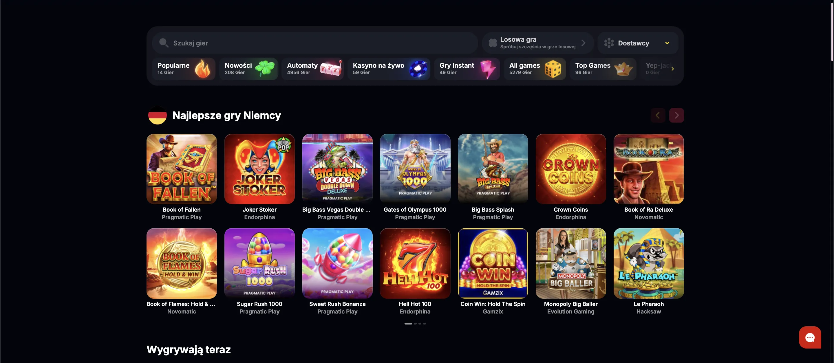 Imperium rozrywki &ndash; Uniwersum Yep Kasyno gry